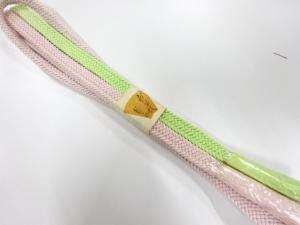 未使用品　正絹　手組帯締め